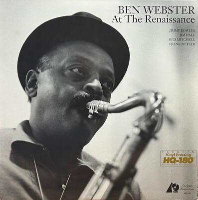 Analogue Productions LP APJ 011: Ben Webster   At The Renaissance - 1993 US 180g