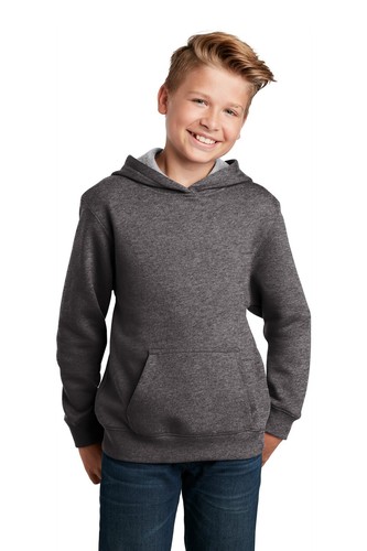 Sport-Tek YST254 Youth Updated Fit Long Sleeve Pullover Hoodie Sweatshirt - Picture 21 of 58