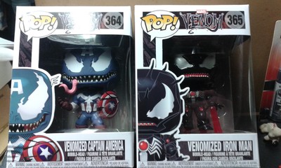 pop venomized iron man
