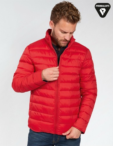 Fat Face Truro Puffer Jacket - Red - UK 