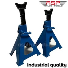 6 Ton Axle Stands Lifting Capacity Stand Heavy Duty Car Caravan Floor Jack Pair