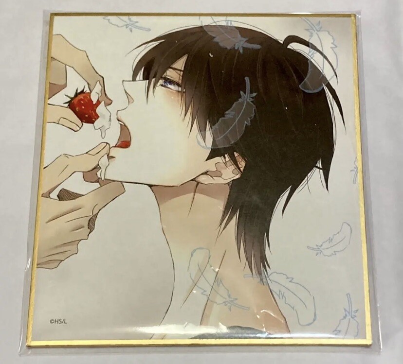 Tablero de arte de exposición Dakartai Otoko No.1 Dakaichi mini Shikiski Takato Yaoi BL