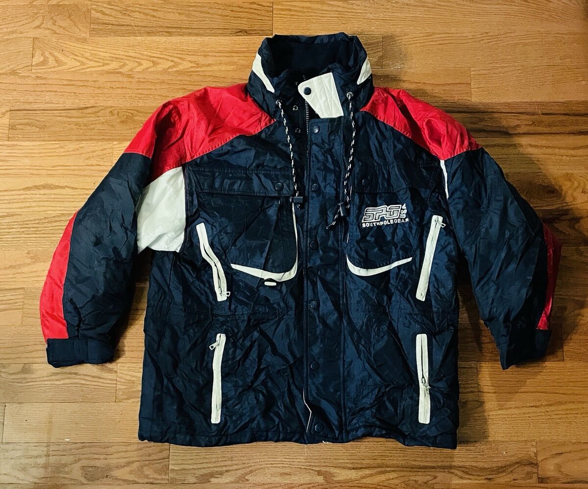 Vintage Southpole Gear USA Mens Size XL Red White Blue Heavy Vintage Southpole Gear USA Mens Size XL Red White Blue Heavy