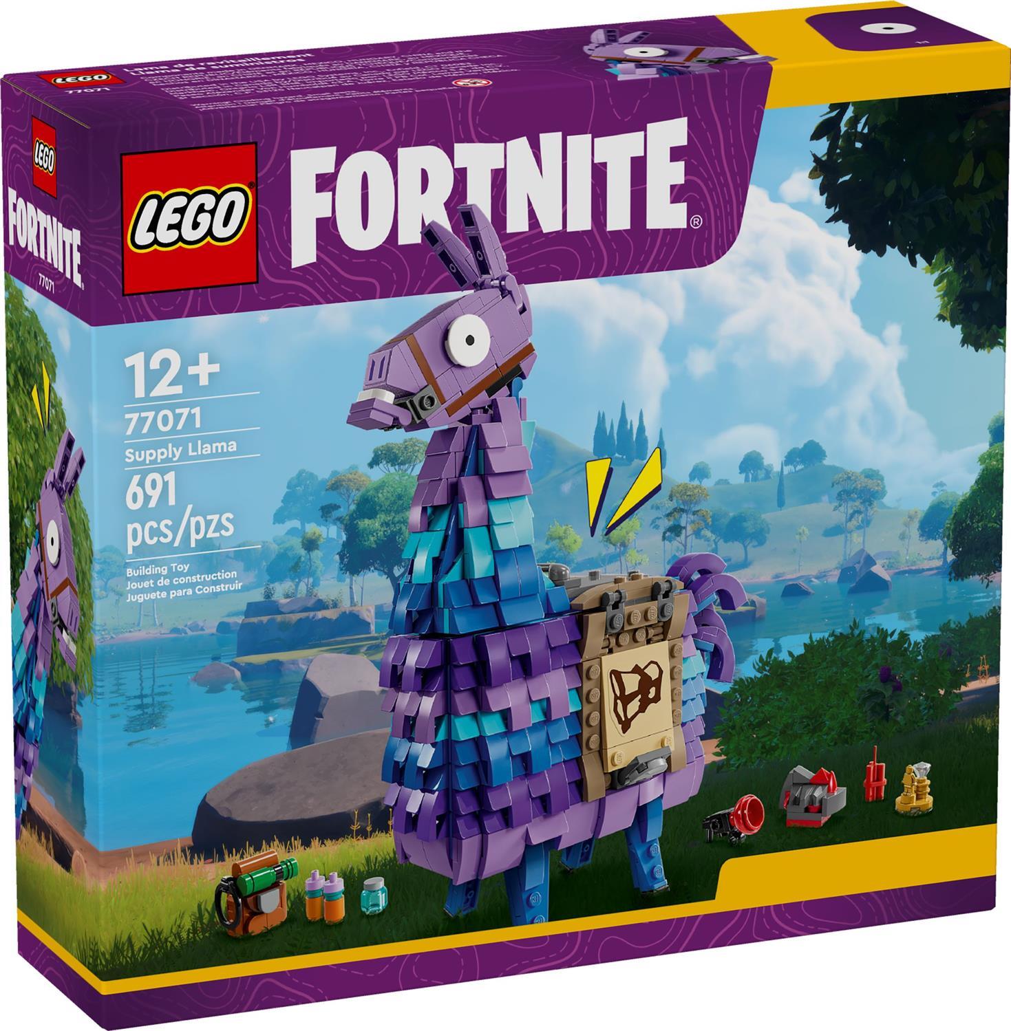 LEGO Fortnite Vorratslama 77071 | Spielzeug ab 12 Jahren für Jungen, Gaming Spielset, Videospiel-Zubehör wie Schlürfsaft, Geschenk für Gamer, 691 Teile - Bild 13