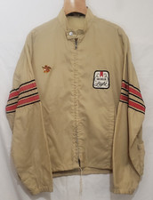 Vintage Swingster Made in USA Anheuser Michelob Light Windbreaker - Beige - sz L