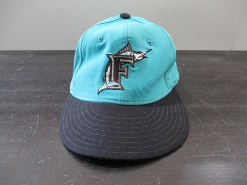 VINTAGE Florida Marlins Hat Cap Fitted 