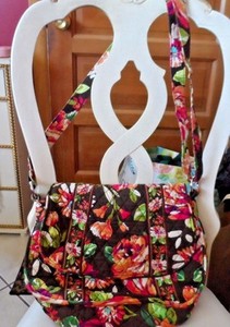 vera bradley saddle bolsa