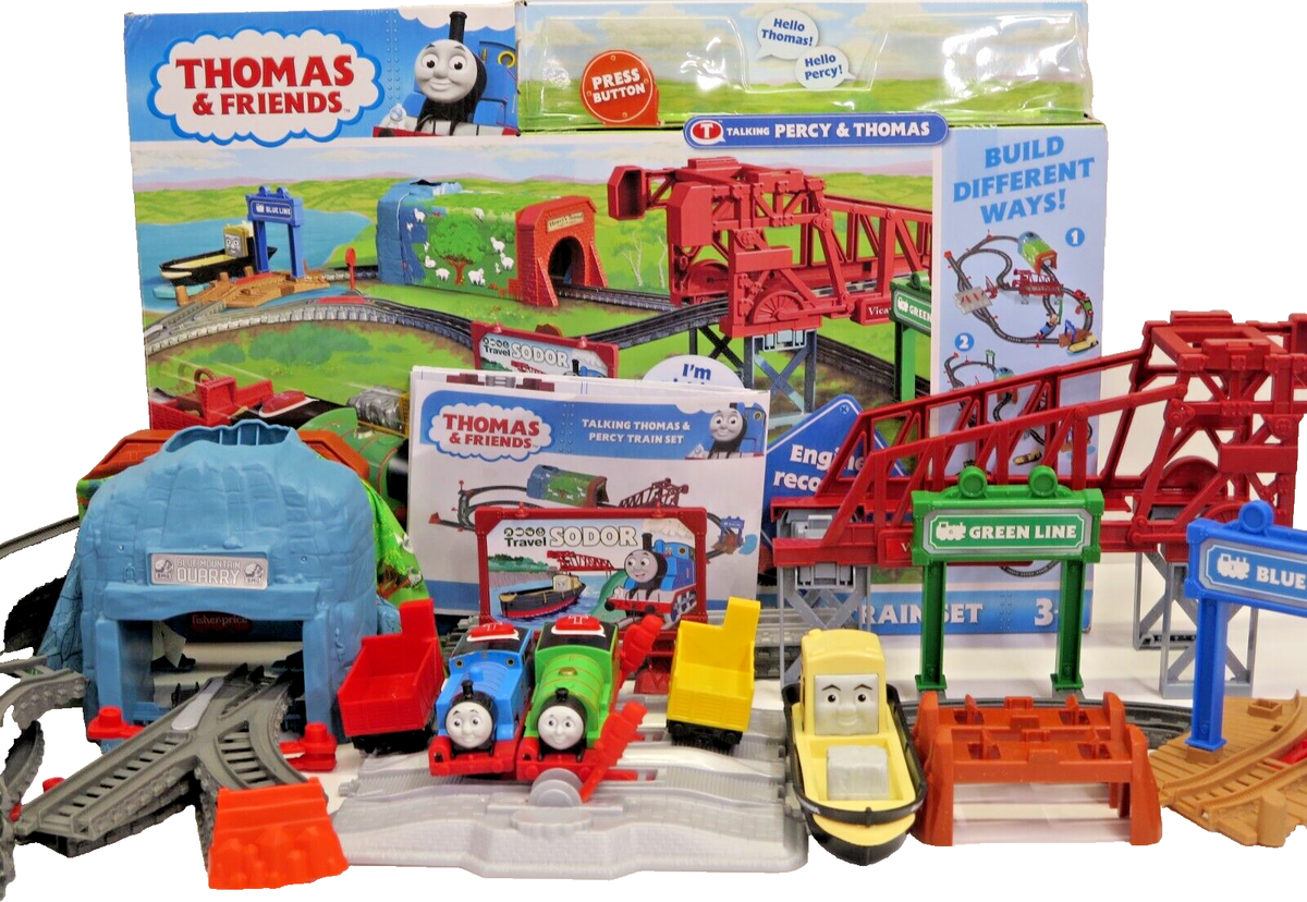Fisher-Price Thomas Friends Talking Thomas Percy Train Set