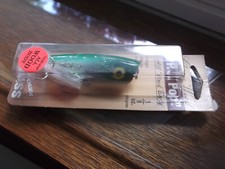 Pre Rapala Luhr Jensen Classic Wood P.J.Pop,3/8oz.#997,Green Silver Flash