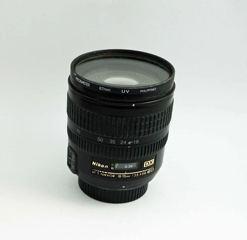 Nikon DX AF-S Nikkor 18-70mm F3.5-4.5G ED Nikon Mount Lens For DSLR Cameras