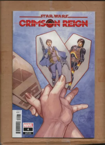 STAR WARS CRIMSON REIGN #4 SABACC DAVID LOPEZ  INCENTIVE VARIANT  MARVEL 1:25