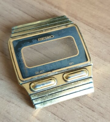 VINTAGE 1970 Quarz Seiko LCD Gehäuse.