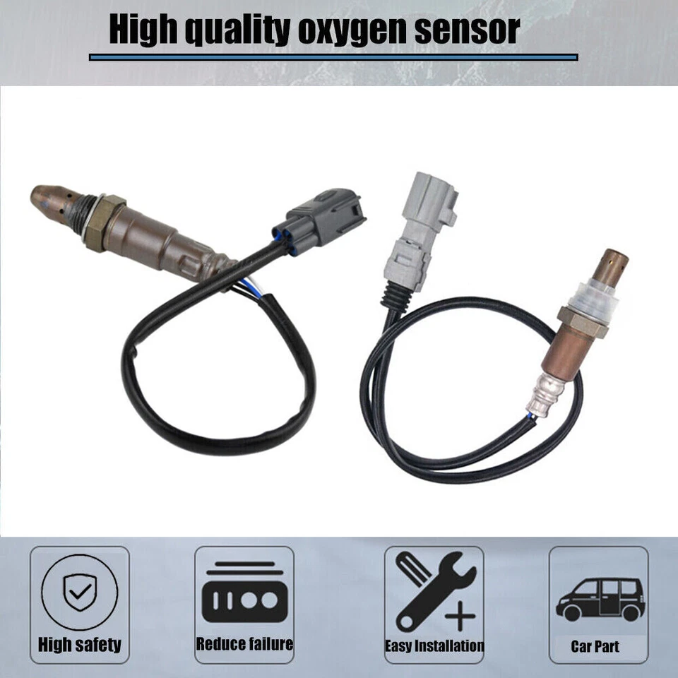 Sensor oxígeno O2 1&2 delantero+trasero para Toyota Prius 2010 2011 2012-2015 2 piezas Foto 4 de 4