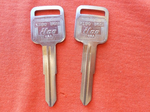 2 GEO TRACKER KEY BLANKS X180 1989 1990 1991 1992 1993 1994 1995 1996 1997-2000 - Picture 2 of 2