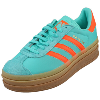 adidas GAZELLE BOLD Damen-Sneaker Grün-Orange - Main Image