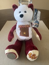 Limited Treasures Coin Bear Arizona 48th State Teddy Bear 2008 Free Shipping