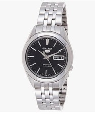 Seiko 5 Sports Men's Black Watch - SNKL23KI