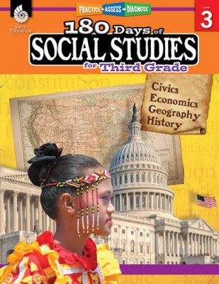 180 Days of Social Studies for Third Grade (180 Days of Practice) - ACCEPTABLE