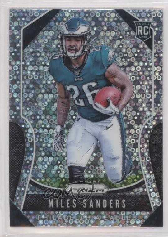 2019 Panini Prizm Rookies Disco Prizm Miles Sanders #326 Rookie RC 0nr3
