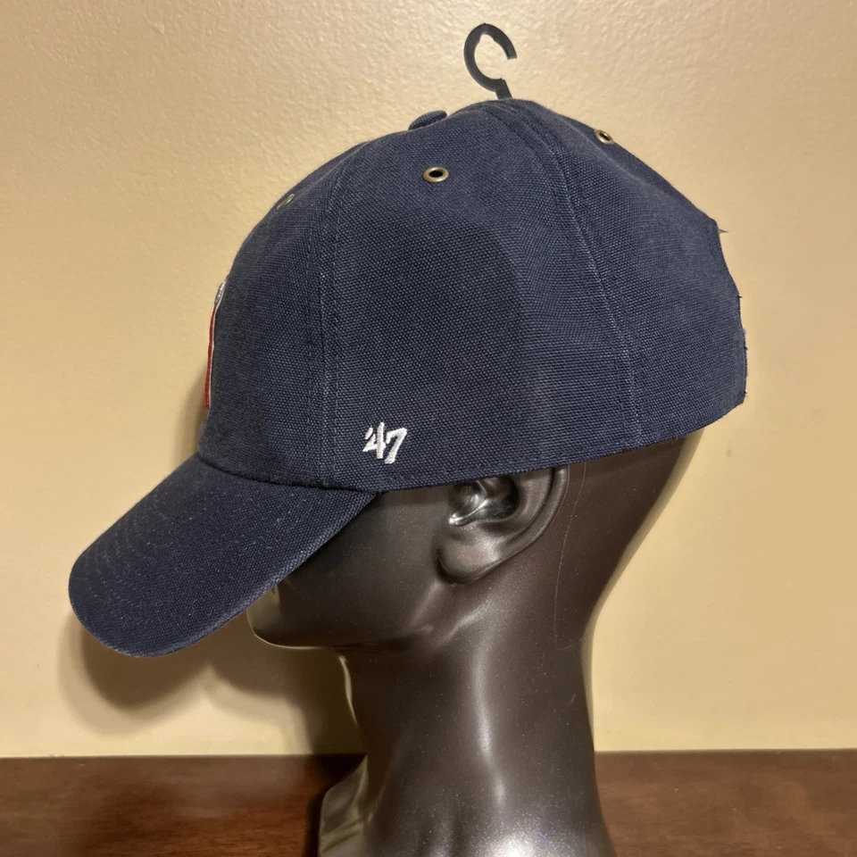 Sombrero de limpieza Los Angeles Angels Carhartt x '47 tela de pato azul marino OSFM NUEVA MUESTRA Foto 2 de 4