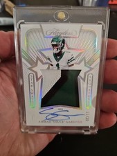2024 Flawless Ahmad Sauce Gardner Jets 3 Color Patch On Card Auto /20