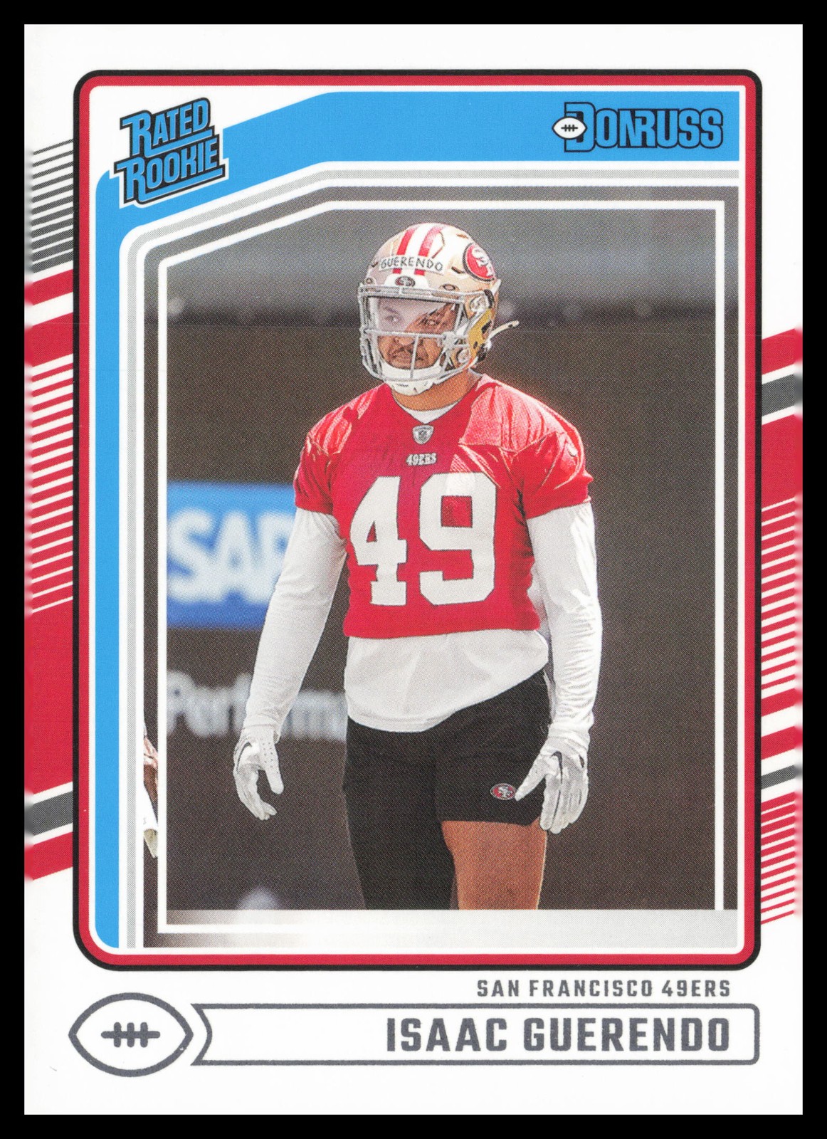 2024 Donruss #336 Isaac Guerendo San Francisco 49ers Football Card