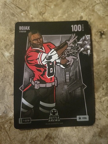 2024 Bo Jackson Battle Arena Alpha Starter BoJax STEEL T-03/50 100