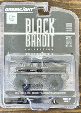 Greenlight 1/64 1974 Ford F-250 Monster Truck Bigfoot Black Bandit Monster Jam