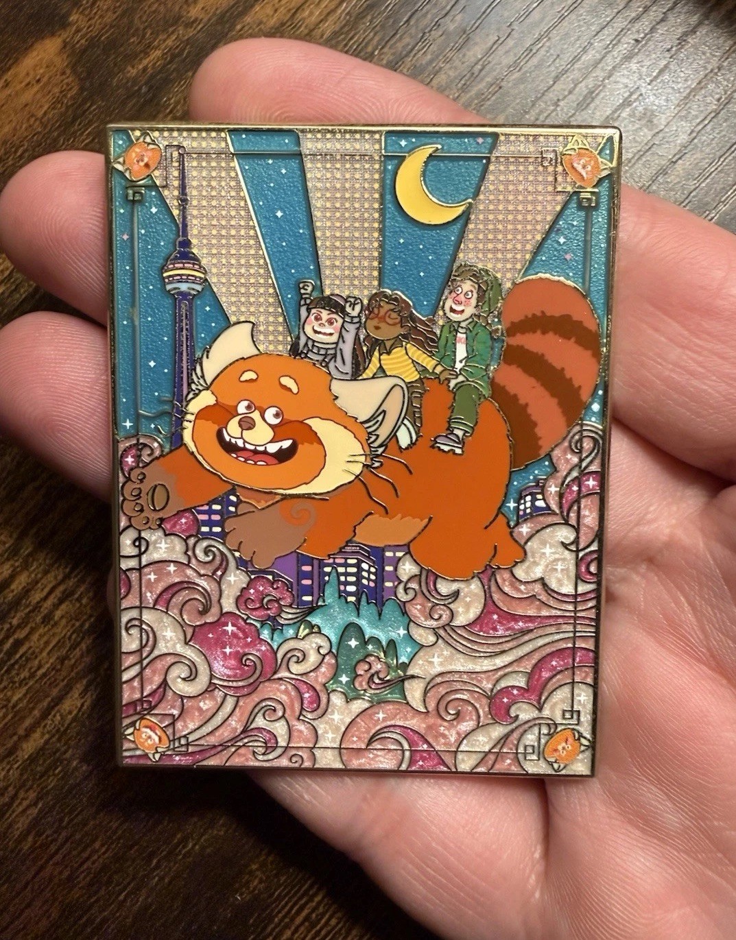 Disney Pixar Turning Red Mei Mei Disney Fantasy Pin LE 