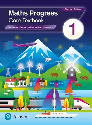 Maths Progress Second Edition Core Textbook 1 by Katherine Pate Paperback Book