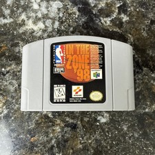 NBA: In the Zone '98 (Nintendo 64, 1998) N64 Tested And Working Cart Only!