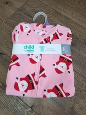 Carter's Child of Mine Baby & Toddler SANTA ONE PIECE SIZE 12M-PINK
