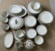 Lotto di stoviglie vintage Theodore Haviland Limoges Cina set Francia