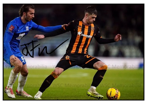11128. James Furlong Signed Pictures (A4 Prints) Hull Wimbledon Brighton etc.