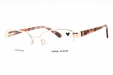 Anne Klein AK5093 770 Rose Gold 51mm Eyeglasses New Authentic