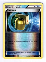 Pokemon TCG Full Heal 95/114 Black & White Reverse Holo Uncommon Trainer