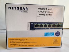 NETGEAR 8-Port Fast Ethernet 10/100 Unmanaged Switch FS108