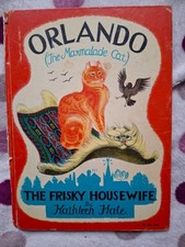 Kathleen Hale Orlando The Marmalade Cat The Frisky Housewife 1st edition 1956