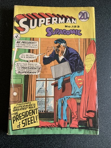 Australian Comics Lot - SUPERMAN SUPACOMIC x 11 Very Good+ - Picture 6 of 17