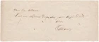 Dumas (père), Alexandre (Count of Monte Cristo) - Autograph note signed