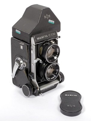 Mamiya C330 PRO 6X6 TLR Medium format camera with 80mm F2.8 lens #3146 TESTED