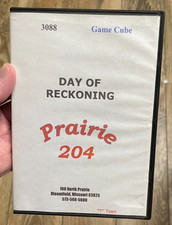 WWE Day of Reckoning Nintendo GameCube UNTESTED Complete