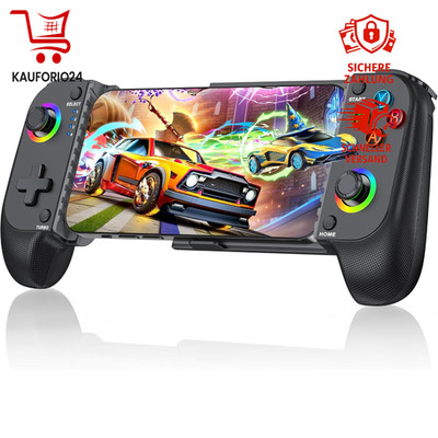 Wireless Handy Controller Handheld Smartphone Controller mit Hall Joysticks für