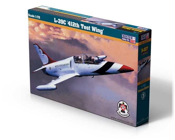 Mistercraft D-302 - 1:72 L-39C 412TH Test Wing - New