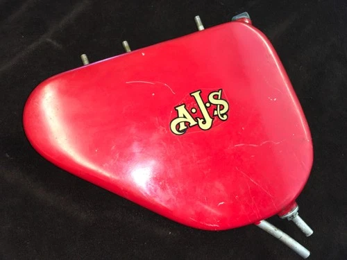 AJS Matchless Oversize Aluminum Oil Tank