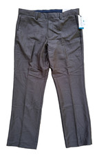 NWT Perry Ellis Portfolio Dress Pants Men's 36 W 30 L Slim Fit Gray MSRP 95