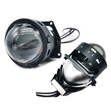 Kit Lenticolare Full Led Proiettore Bi-Led 3 Pollici 45W Universale Retrofit Com