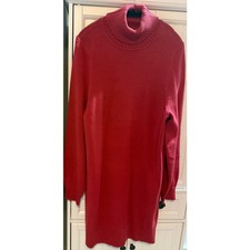 Splendid x Cella Jane Neck Sweater Dress rustic sz XL NWT