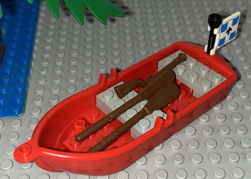 Lego 6265 Pirates I Sabre Island Complete Set Vintage Manual Minifigures - Image 3 of 4