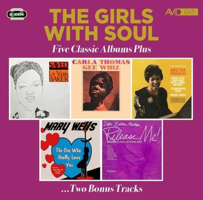 The Girls With Soul: Five Classic Albums Plus by Various Artists [CD]